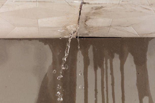 Professional Commercial Water Damage Restoration technician working in Lakewood, NY